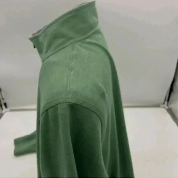 L.L. Bean 1/4 Zip Pullover Lakewashed Green XL - Picture 5 of 12